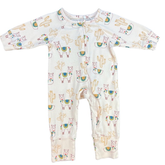 OLIVER + RAIN Llama Footie - 3M - Picture 1 of 3
